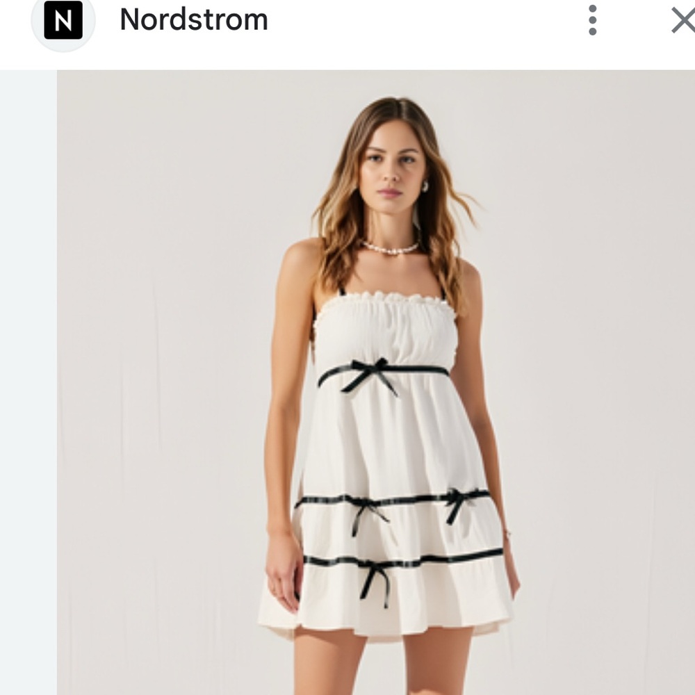 ILLA ILLA BOW DRESS